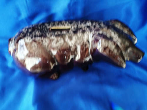 Kernewek Cornwall Pottery Pig Large Moneybox vintage