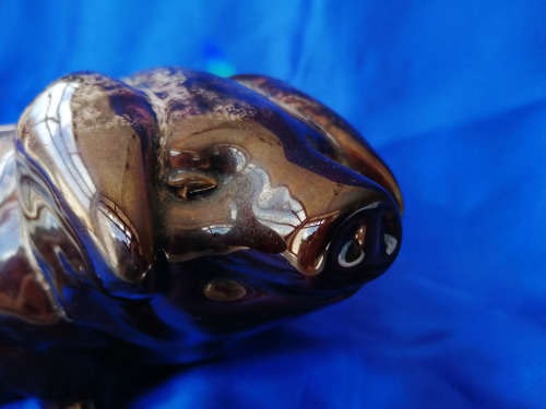 Kernewek Cornwall Pottery Pig Large Moneybox vintage