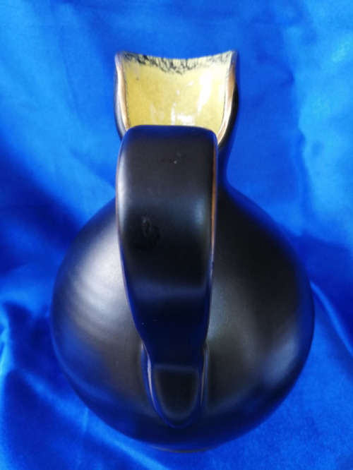 Vintage Gouda Pottery Hand Painted Jug