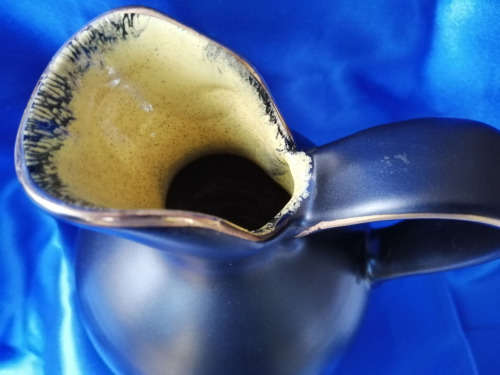 Vintage Gouda Pottery Hand Painted Jug