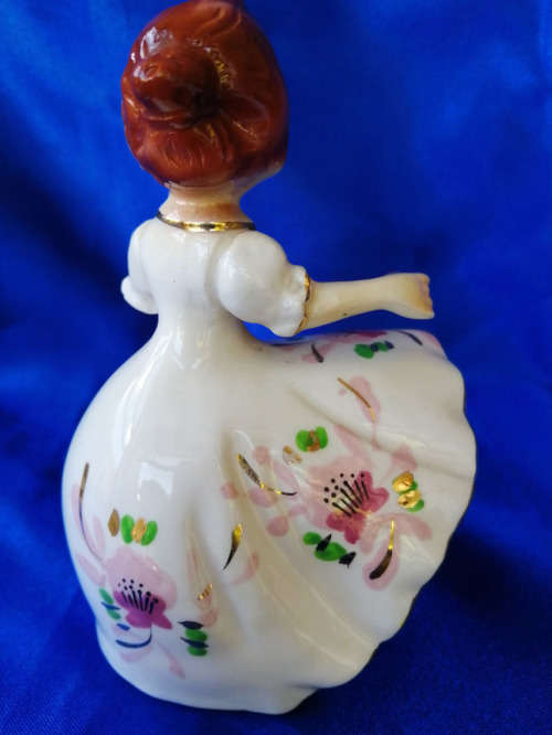 Vintage Capri Girl with big Dress