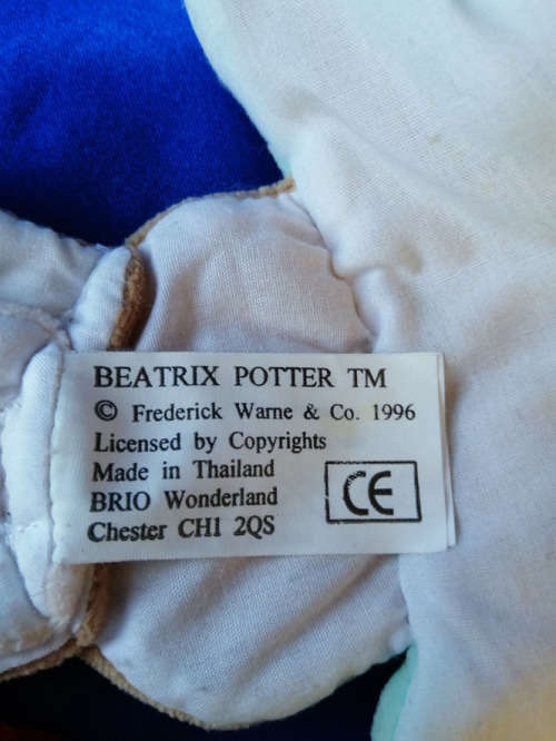 The World of Beatrix Potter Large Fabric Wall Hangings *