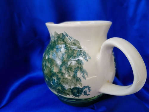 Iden Pottery Saddleback Large Pig Jug Sussex Rye Signed