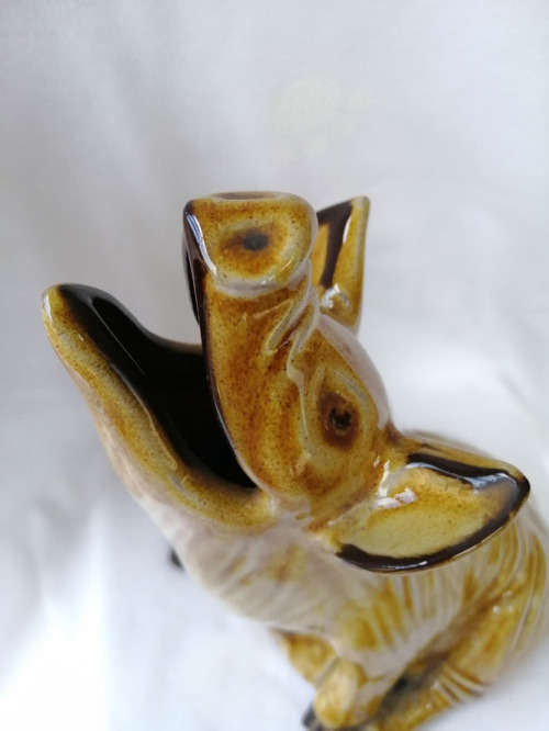 RARE GUERNSEY POTTERY PIG/ MONEY BOX/ PIGGY BANK