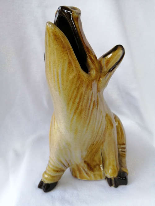 RARE GUERNSEY POTTERY PIG/ MONEY BOX/ PIGGY BANK