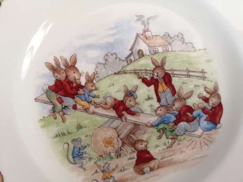 Beautiful Bunnykins Side Plate