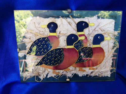 Duck Paper Hand Painted picture  #