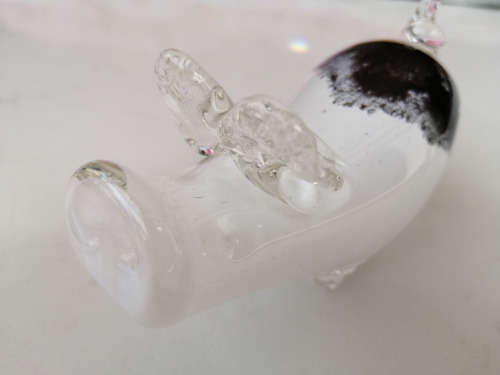 Avondale Glass Pig Paperweight/ Ornament