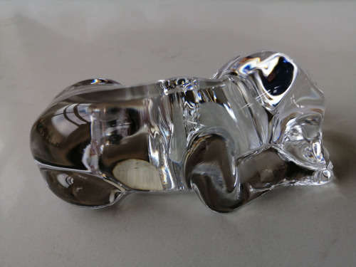 PRINCESS HOUSE 24% LEAD CRYSTAL DOG
