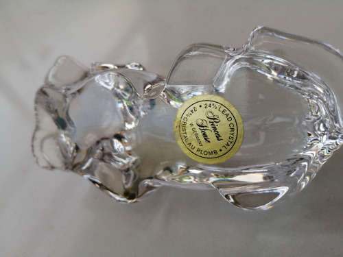 PRINCESS HOUSE 24% LEAD CRYSTAL DOG