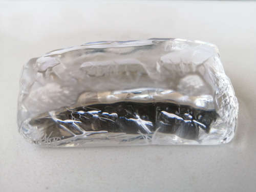 Engraved Pig Paperweight #