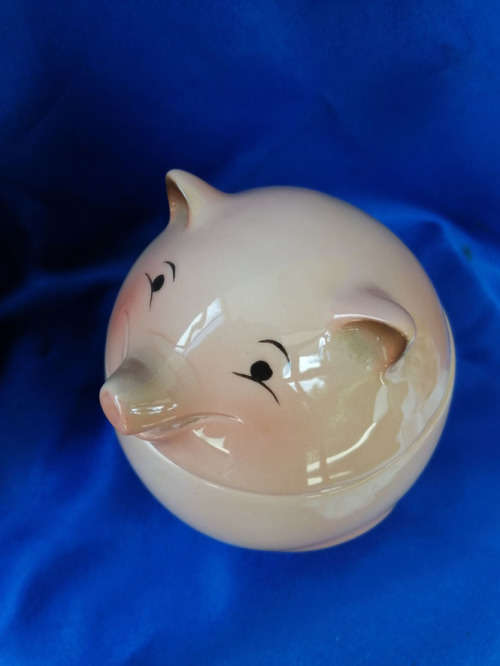Goebel Pig Lidded Pot c1962 *