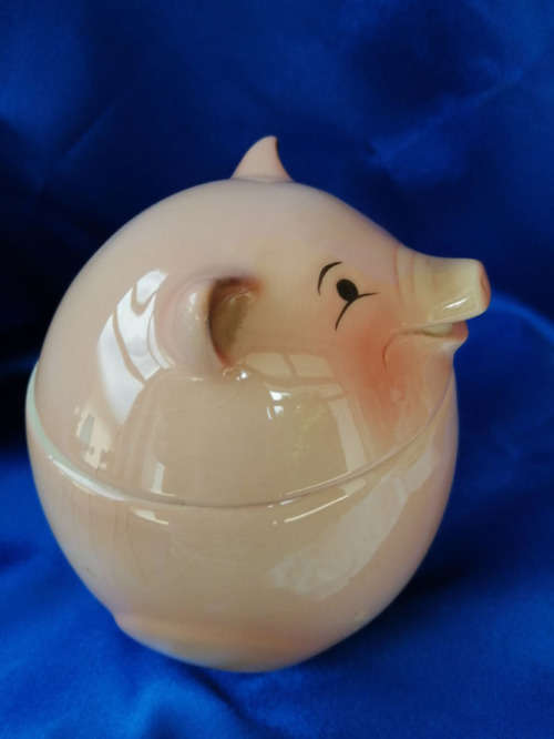 Goebel Pig Lidded Pot c1962 *