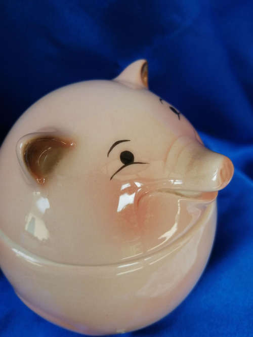 Goebel Pig Lidded Pot c1962 *
