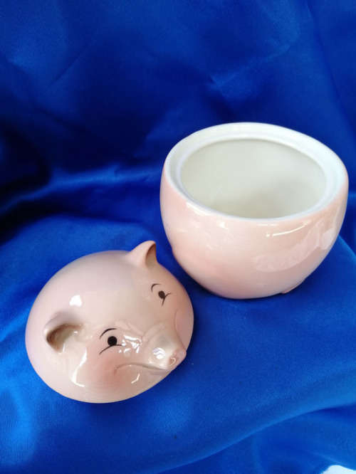 Goebel Pig Lidded Pot c1962 *