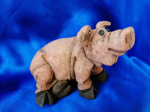 Staffordshire Blythe Collection Pig #