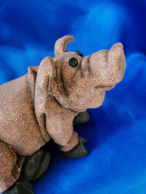 Staffordshire Blythe Collection Pig #