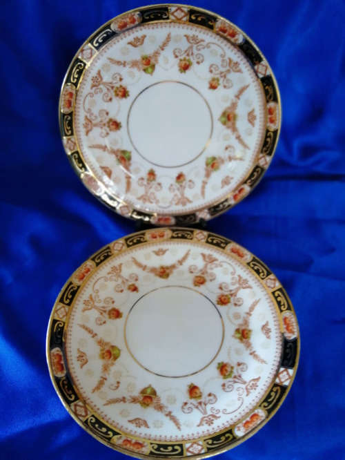 Florentine China Jewel design 2 Side Plate /Saucers?   #