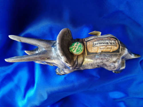 J D Bosman Dinosaur Decanter very unusual  #