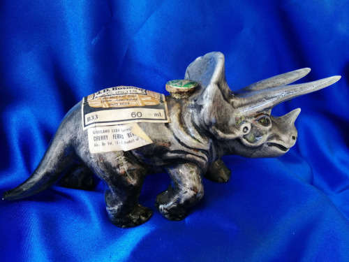 J D Bosman Dinosaur Decanter very unusual  #