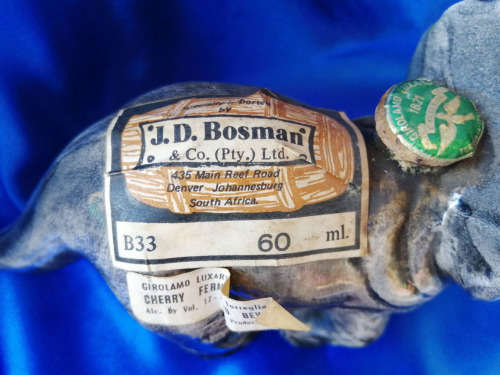 J D Bosman Dinosaur Decanter very unusual  #
