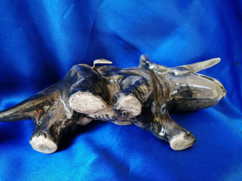 J D Bosman Dinosaur Decanter very unusual  #