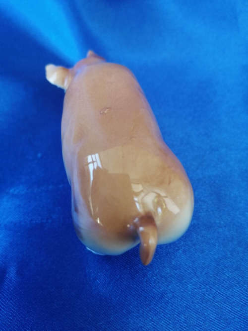 Vintage Porcelain Mother Pig *