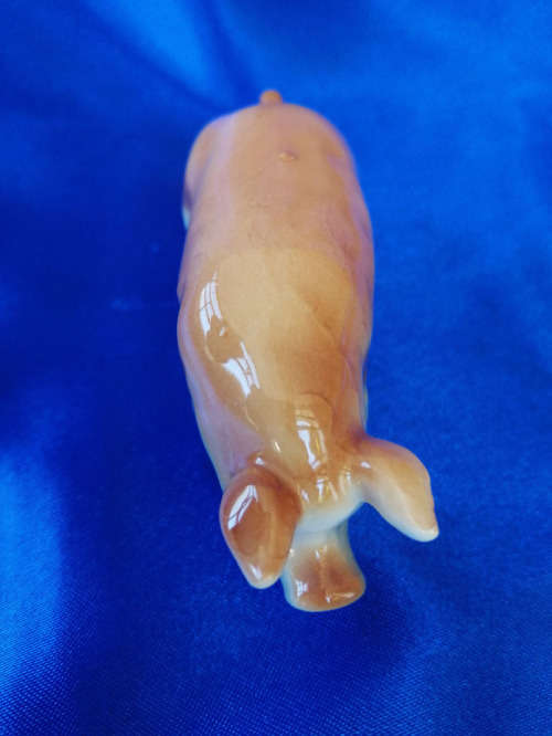 Vintage Porcelain Mother Pig *