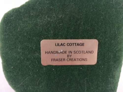 Miniature House - Lilac Cottage Fraser Creations Scotland