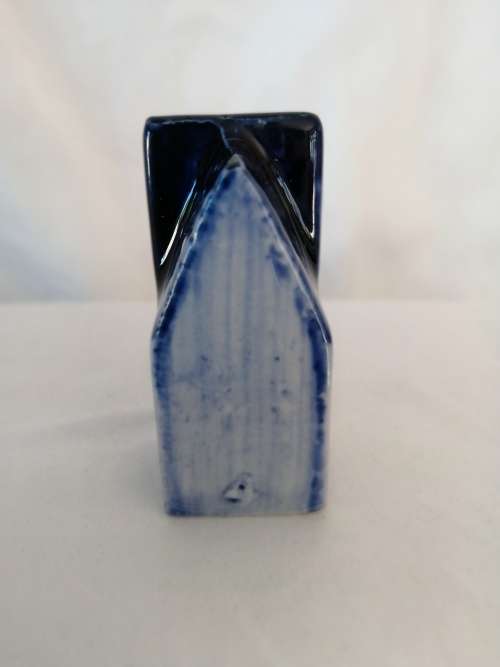 Miniature House -  Tall Blue House