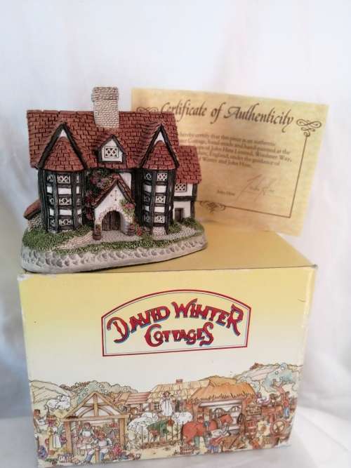 Miniature House -  Shirehall  David Winter