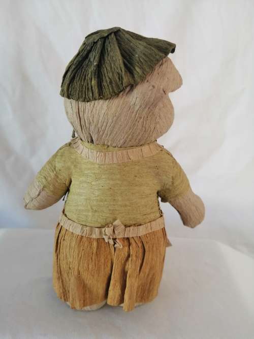 Vintage Crepe Paper Pig