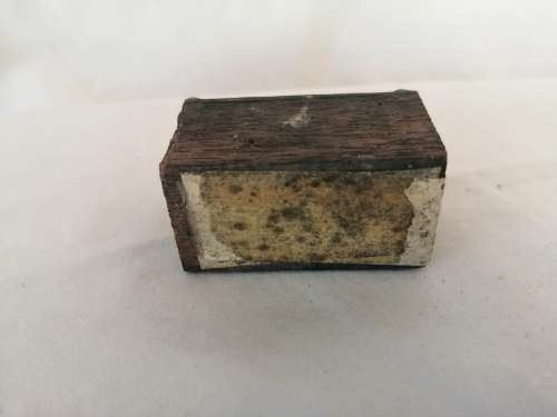 Very old Copper Wooden Ink Block Pigs