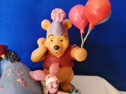 Simply Pooh Eeyore Piglet and Pooh Wishing you Merriment and Such