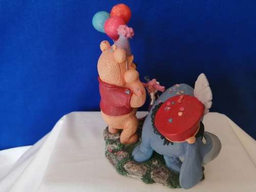 Simply Pooh Eeyore Piglet and Pooh Wishing you Merriment and Such