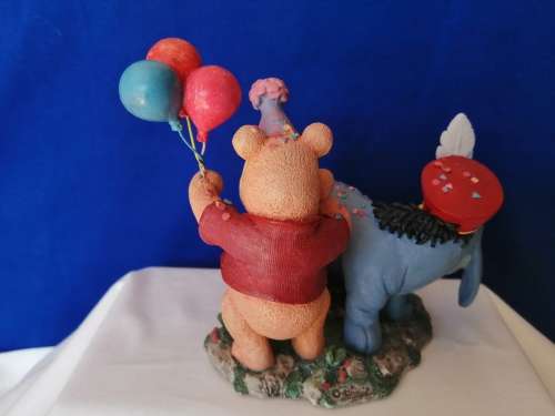 Simply Pooh Eeyore Piglet and Pooh Wishing you Merriment and Such