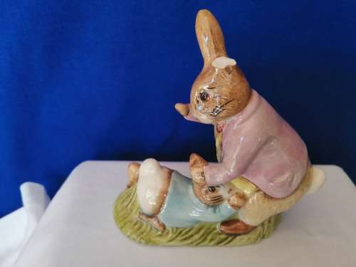 Beswick  Beatrix Potter`s Mr Benjamin Bunny and Peter Rabbit #