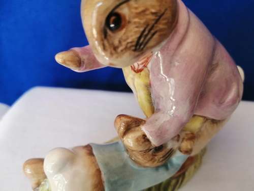 Beswick  Beatrix Potter`s Mr Benjamin Bunny and Peter Rabbit #