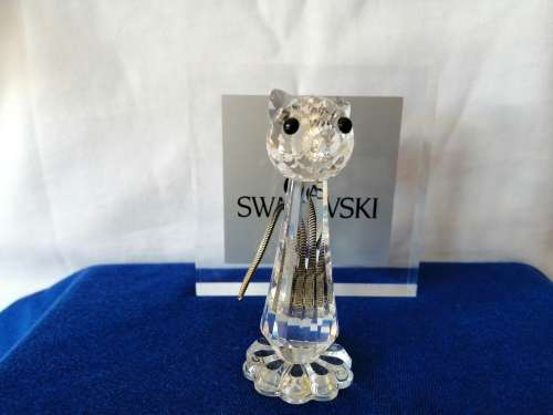 Swarovski Crystal Tall Cat Lock down special