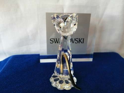 Swarovski Crystal Tall Cat Lock down special