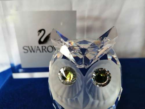 Swarovski Crystal Large Owl