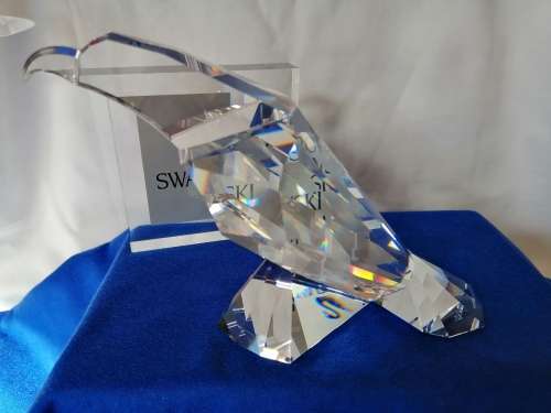 Swarovski Crystal Heavy Block Eagle Lock down special