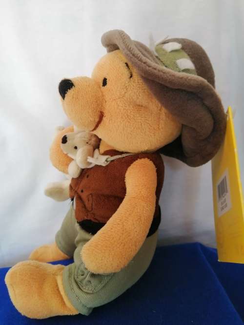 Disney Store Exclusive Winnie The Pooh - Australia Kangaroo Soft Plush Beanie Toy