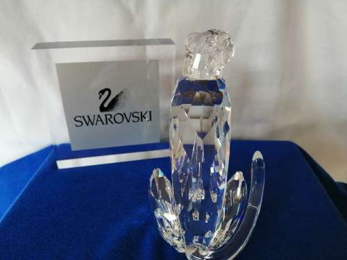 Swarovski Sitting Leopard / Cheetah Lock down special