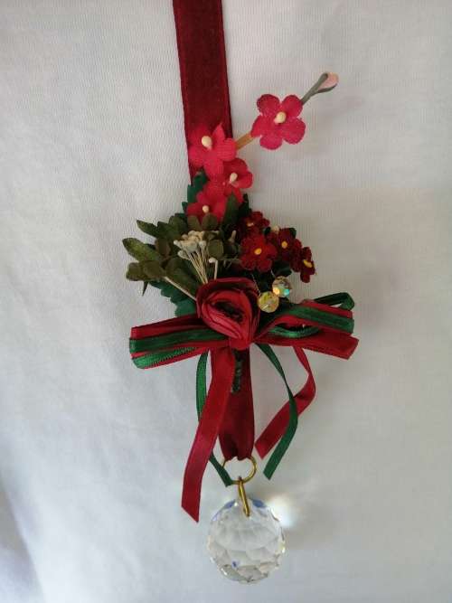 SWAROVSKI CRYSTAL Christmas Window Ornament