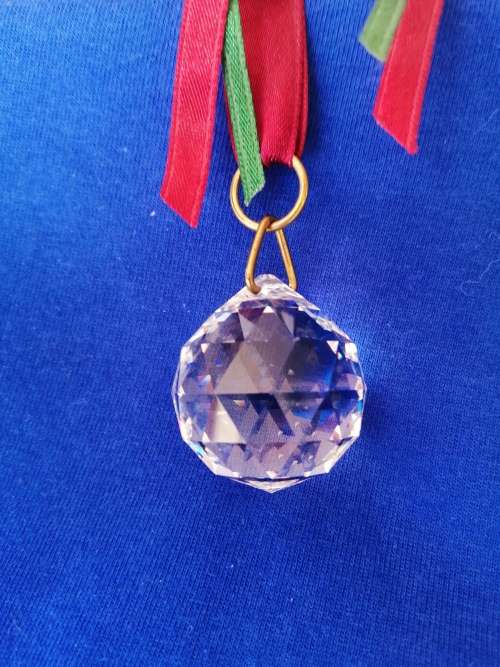 SWAROVSKI CRYSTAL Christmas Window Ornament