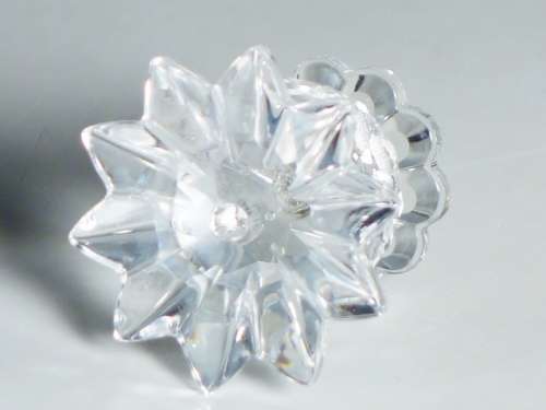 Swarovski Silver Crystal Set of Six Candle Holders, 7600 131 000