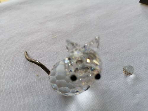 Swarovski Crystal Sitting Cat Lock down special #