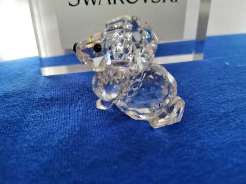 Swarovski Crystal Beagle Dog Lock down special  #