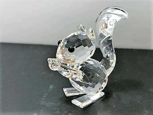 Swarovski Crystal Squirrel Woodland Friends Rare Small Ears (USA EXCL)